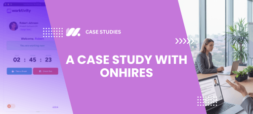 Cover image for the Onhires Case Study: Boosting Recruitment Efficiency & Workforce Productivity with Worktivity case study